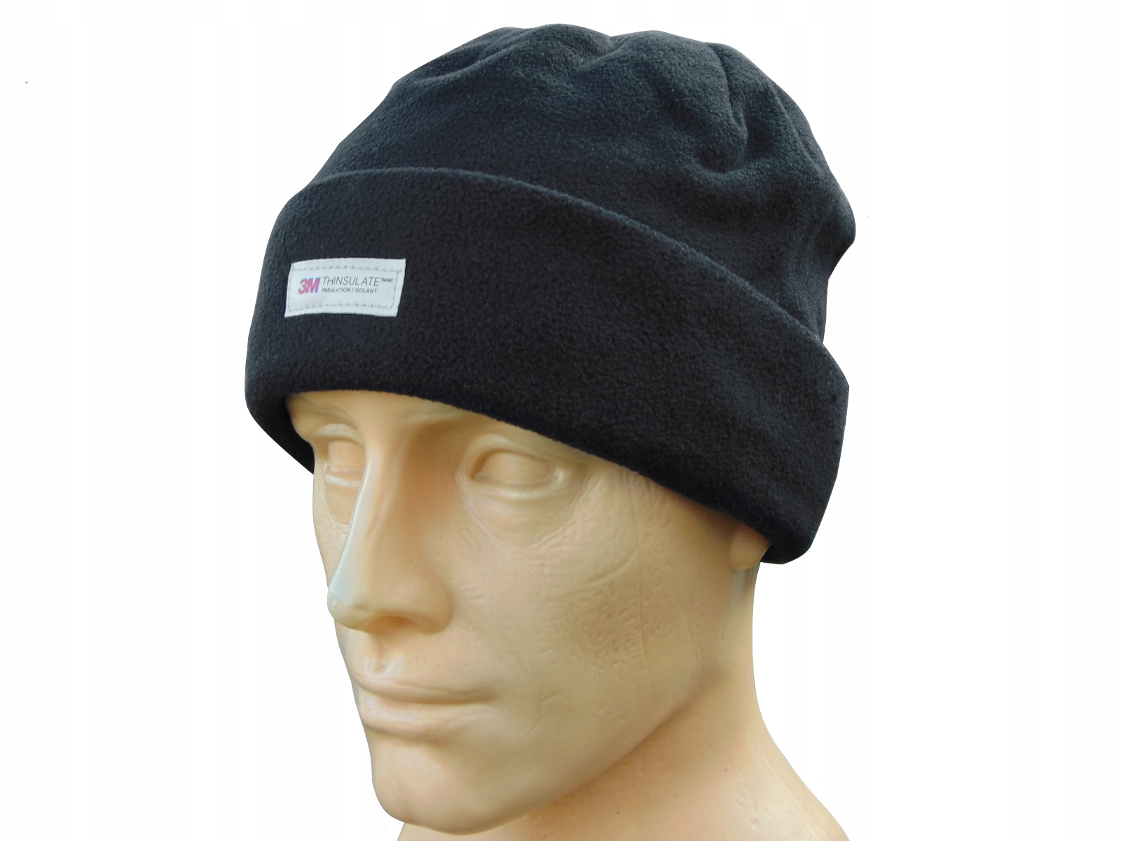 CZAPKA 3M Thinsulate czarna polarowa