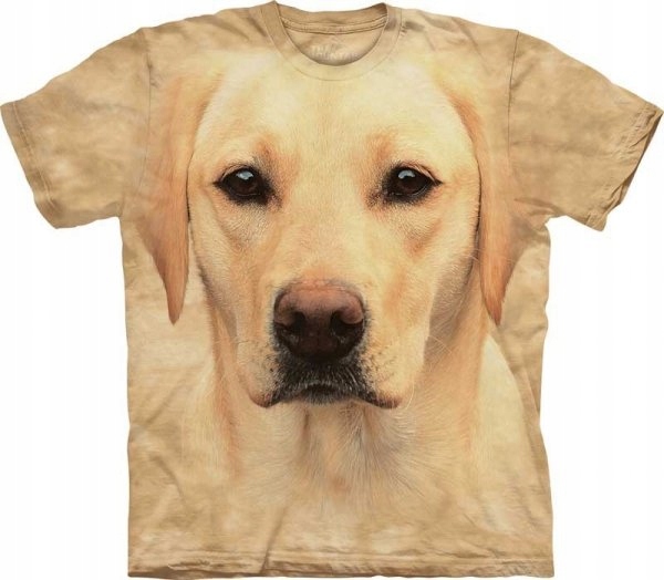 Dog Yellow Lab Portrait The Mountain 3XL Usa