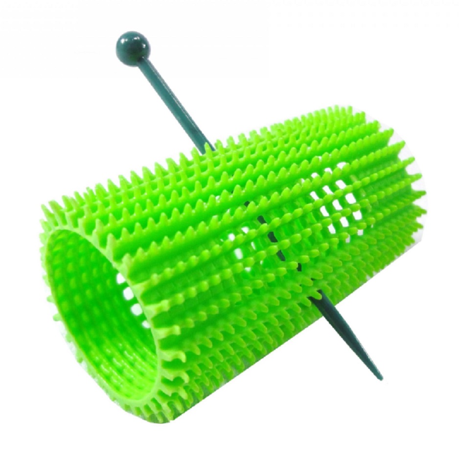 

Wałki do włosów ze szpilką haft 38 mm 5 szt