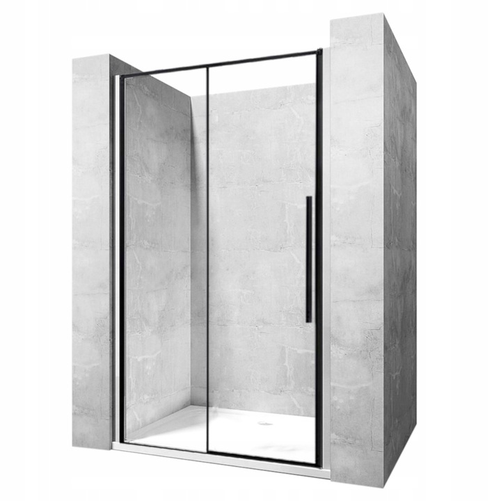 

Drzwi Prysznicowe Solar Black Mat 90