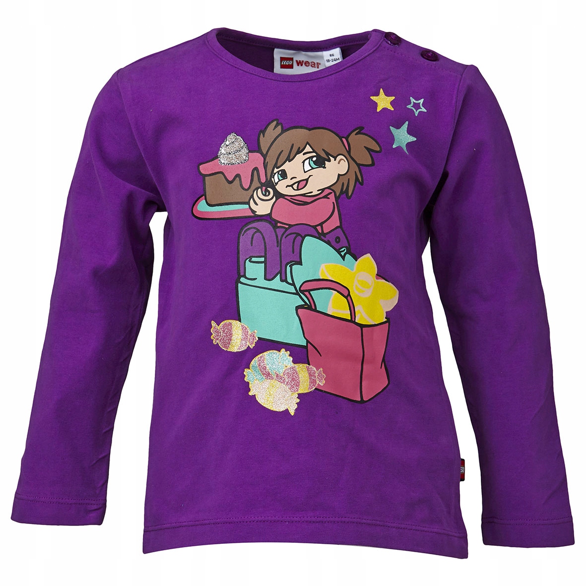 

Bluzka Lego Duplo Tyra 603 fioletowa r.98