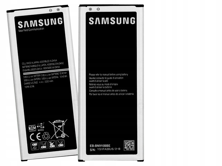 

Oryginalna Bateria Samsung EB-BN910 Galaxy Note 4