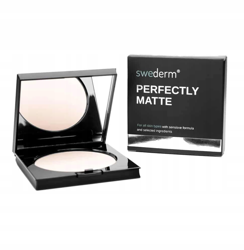 Puder prasowany Swederm Perfectly Matte 9 g/
