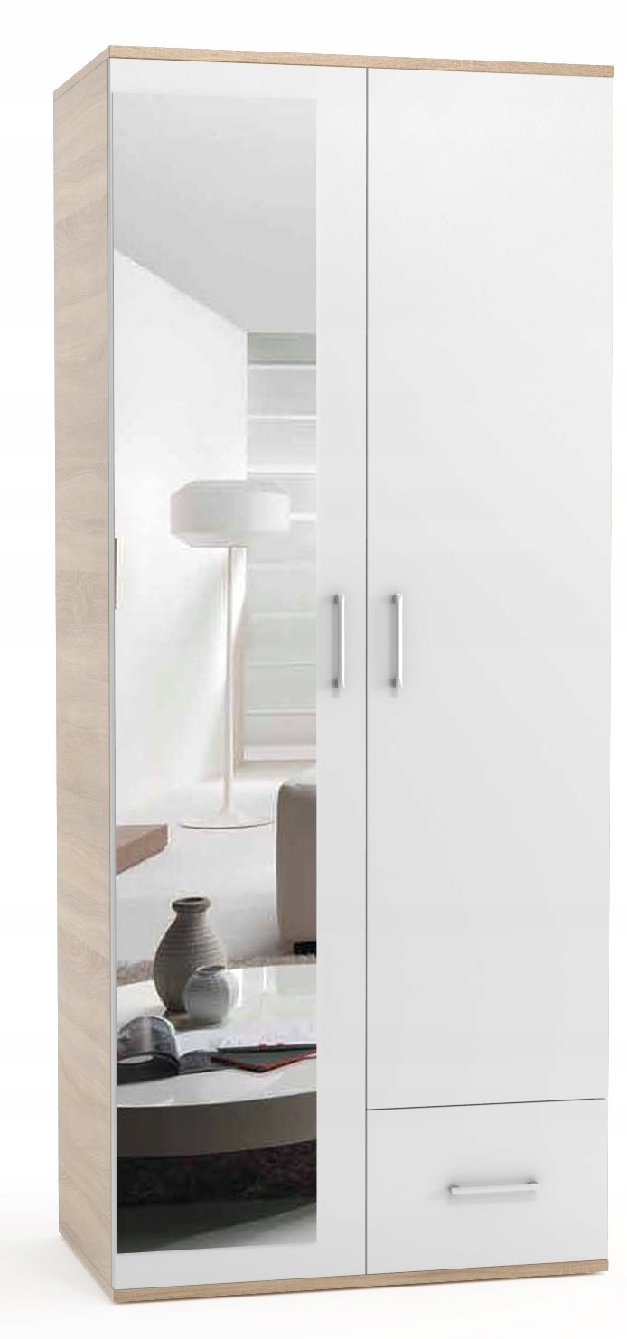 

Tania Szafa 80CM Dwudrzwiowa Z Lustrem Producent