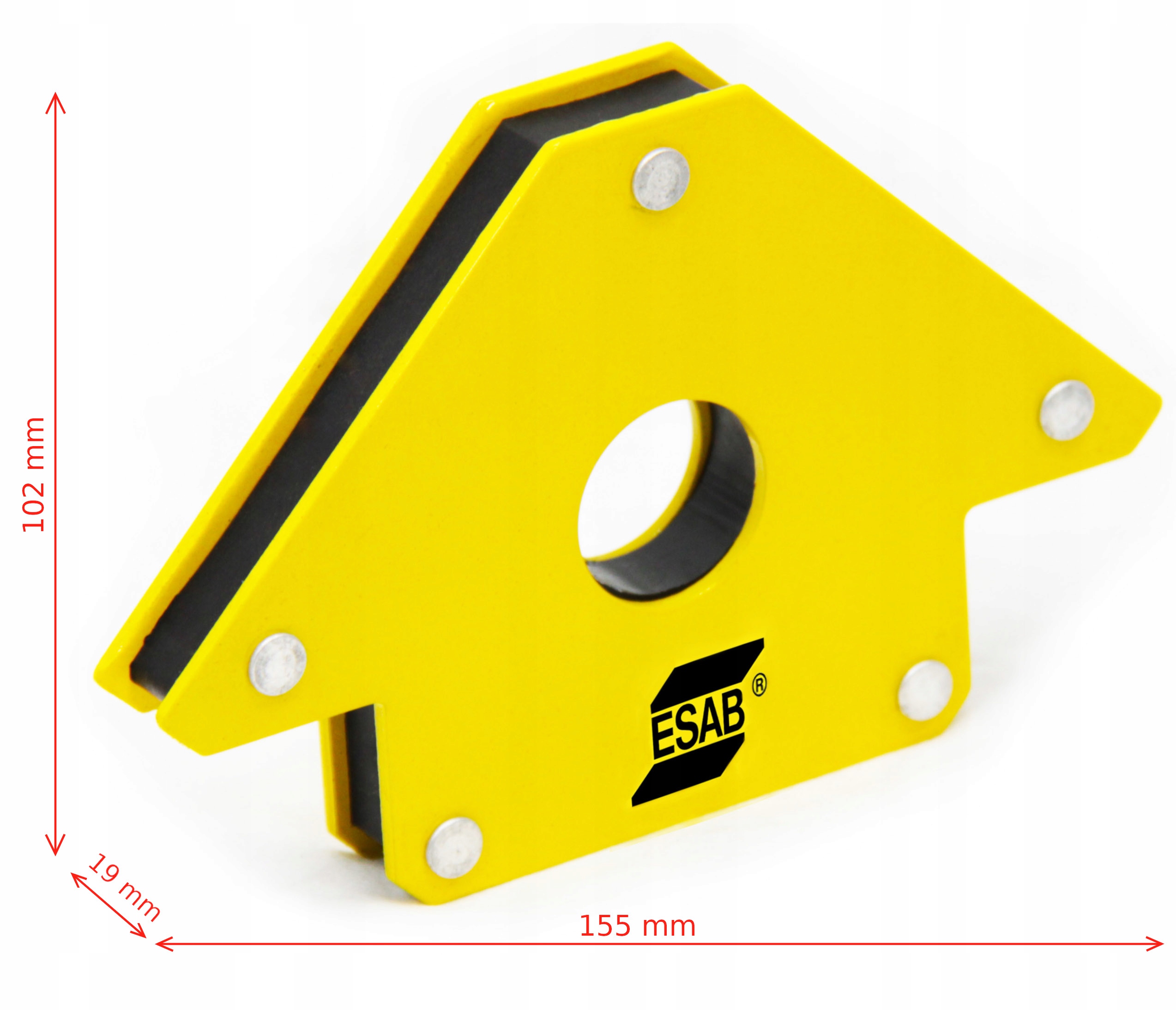 KĄTOWNIK UCHWYT SPAWALNICZY MAGNETYCZNY ESAB DUŻY Kod producenta KĄTOWNIK MAGNETYCZNY ESAB DUŻY