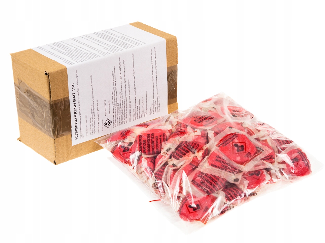 

Mumifikująca Trutka Na Szczury I Myszy Pasta 1KG