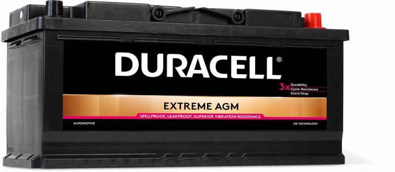 Akumulator Duracell DE105 AGM 12V 105Ah 1000A