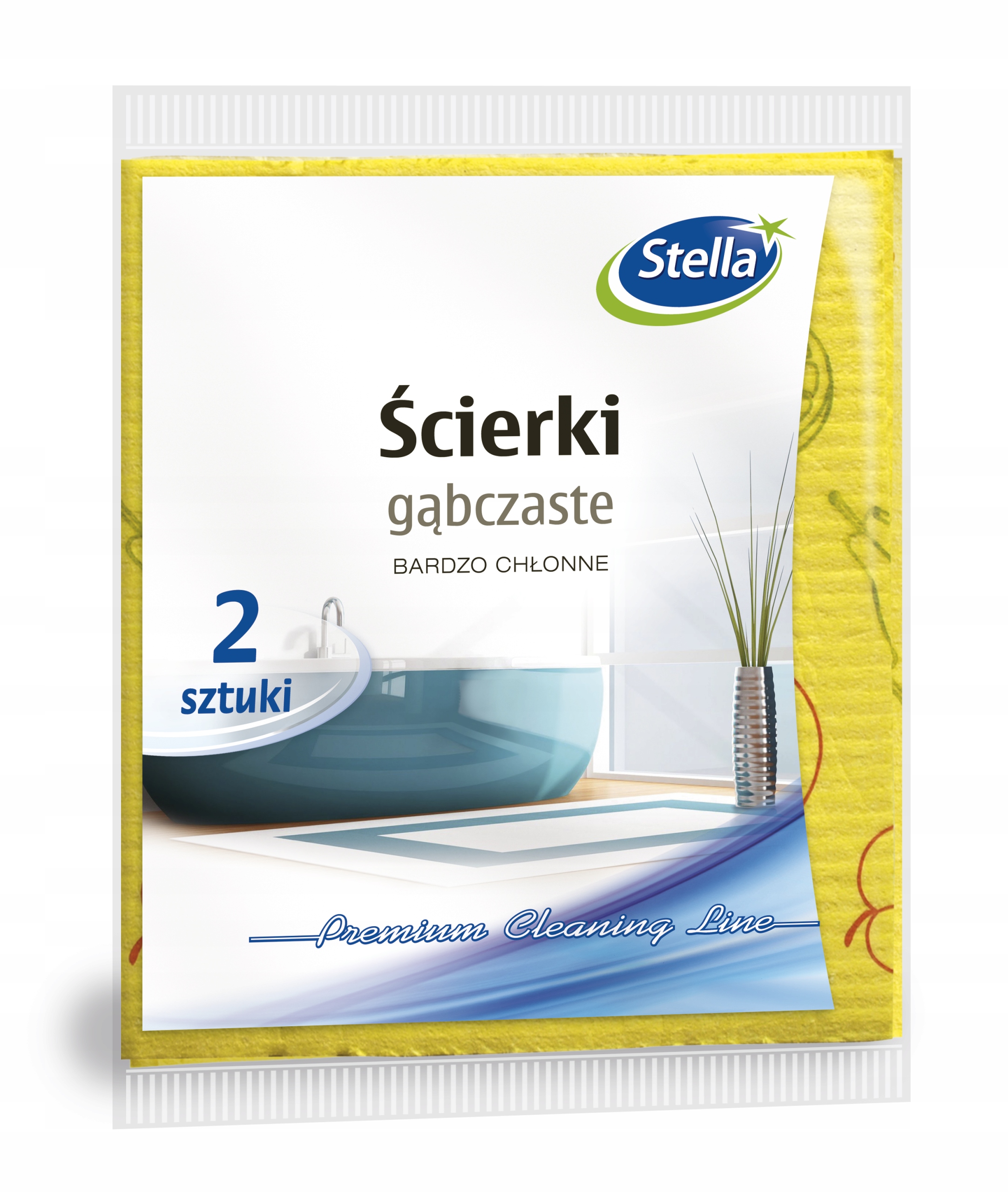 

Ścierka Gąbczasta Stella 2 Szt