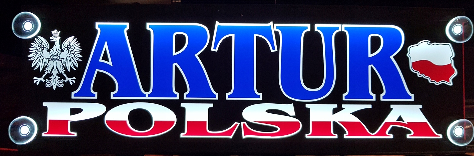 Именные доски 50X16 LED + бесплатно