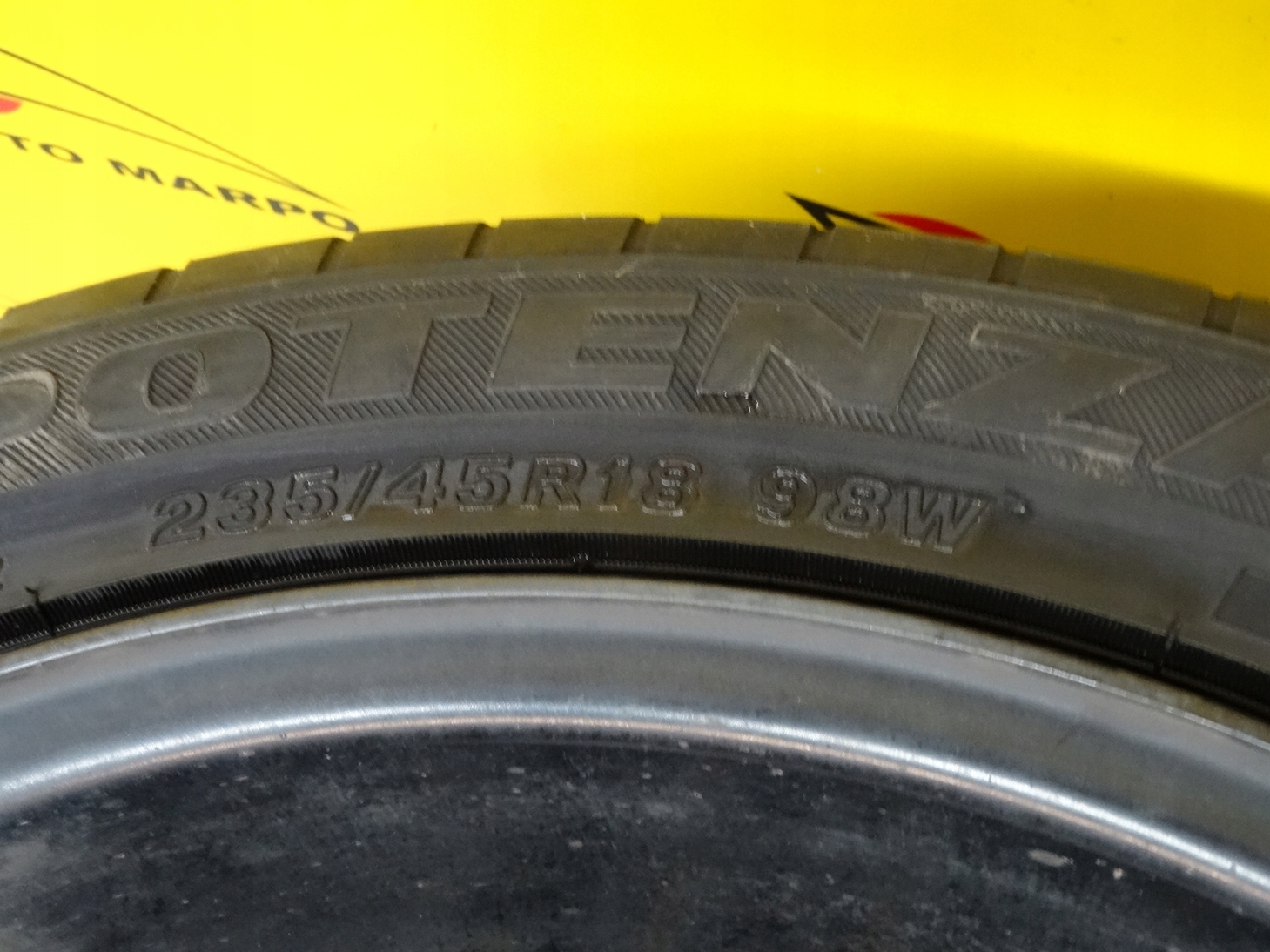 SUZUKI KIZASHI FELGI ALUMINIOWE KOŁA 18'' OPONY Profil opony 45