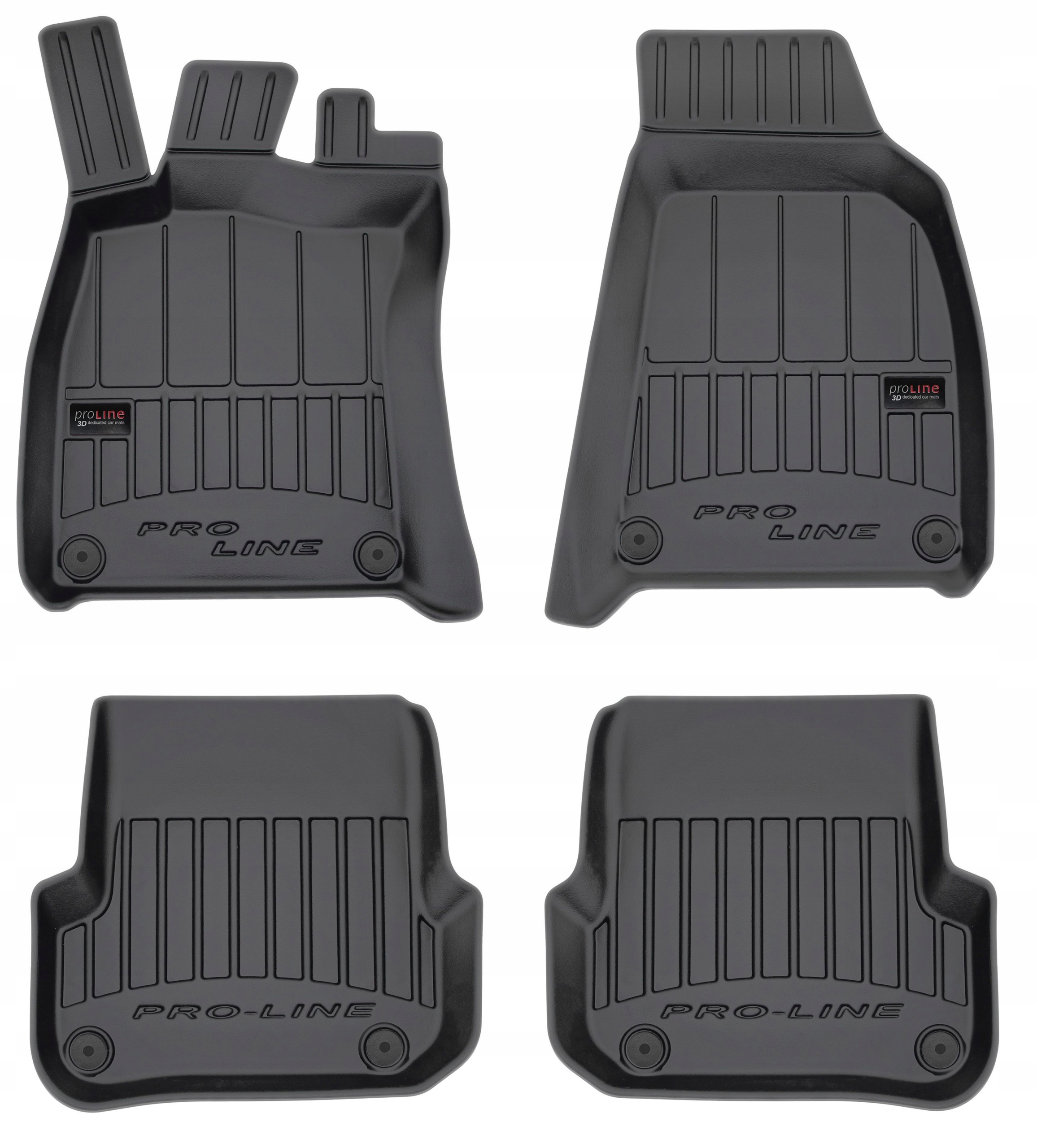 Koberce Frogum gumové 4 ks