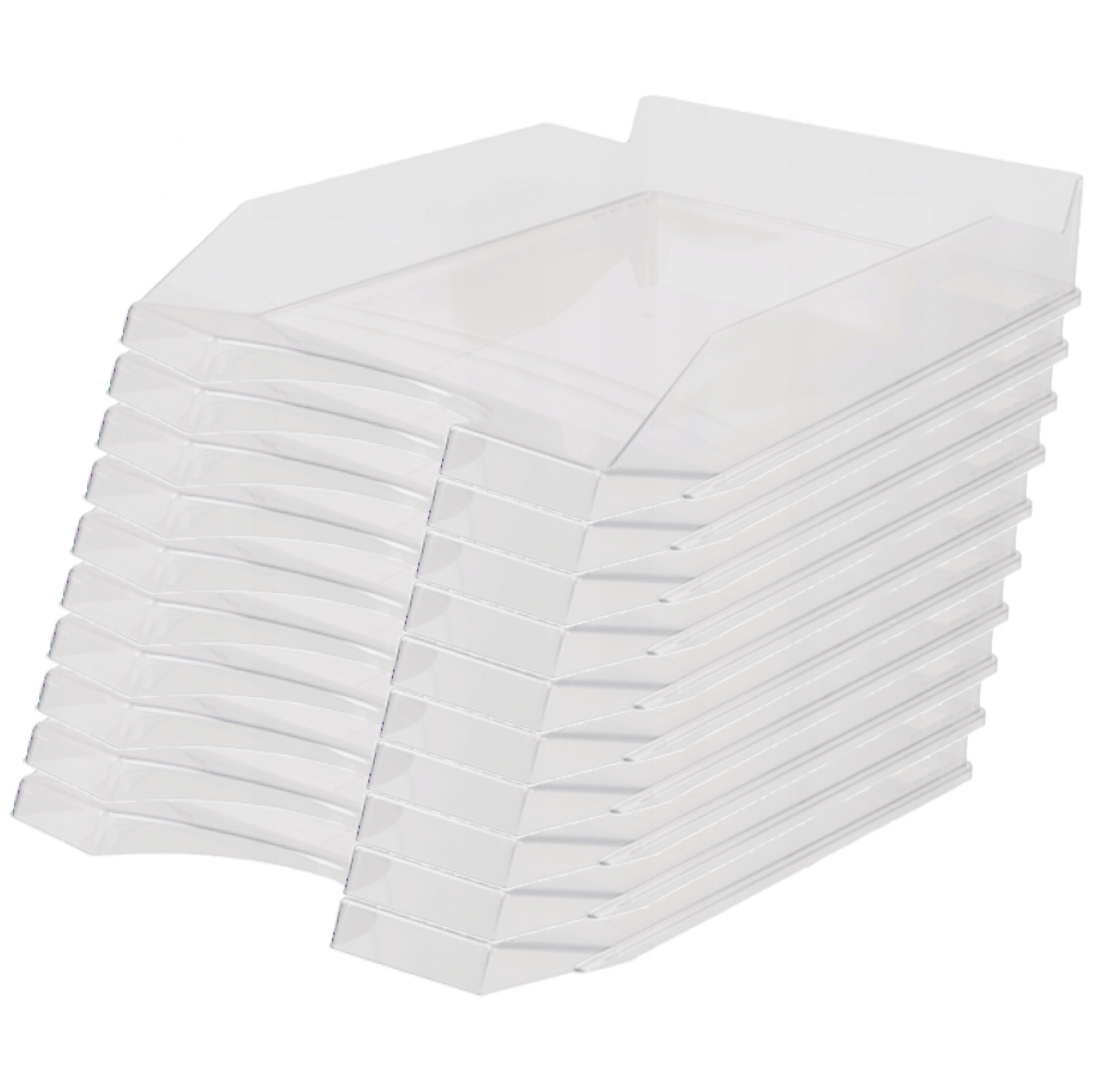 

Szufladka półka na biurko przeźroczysta 10 sztuk