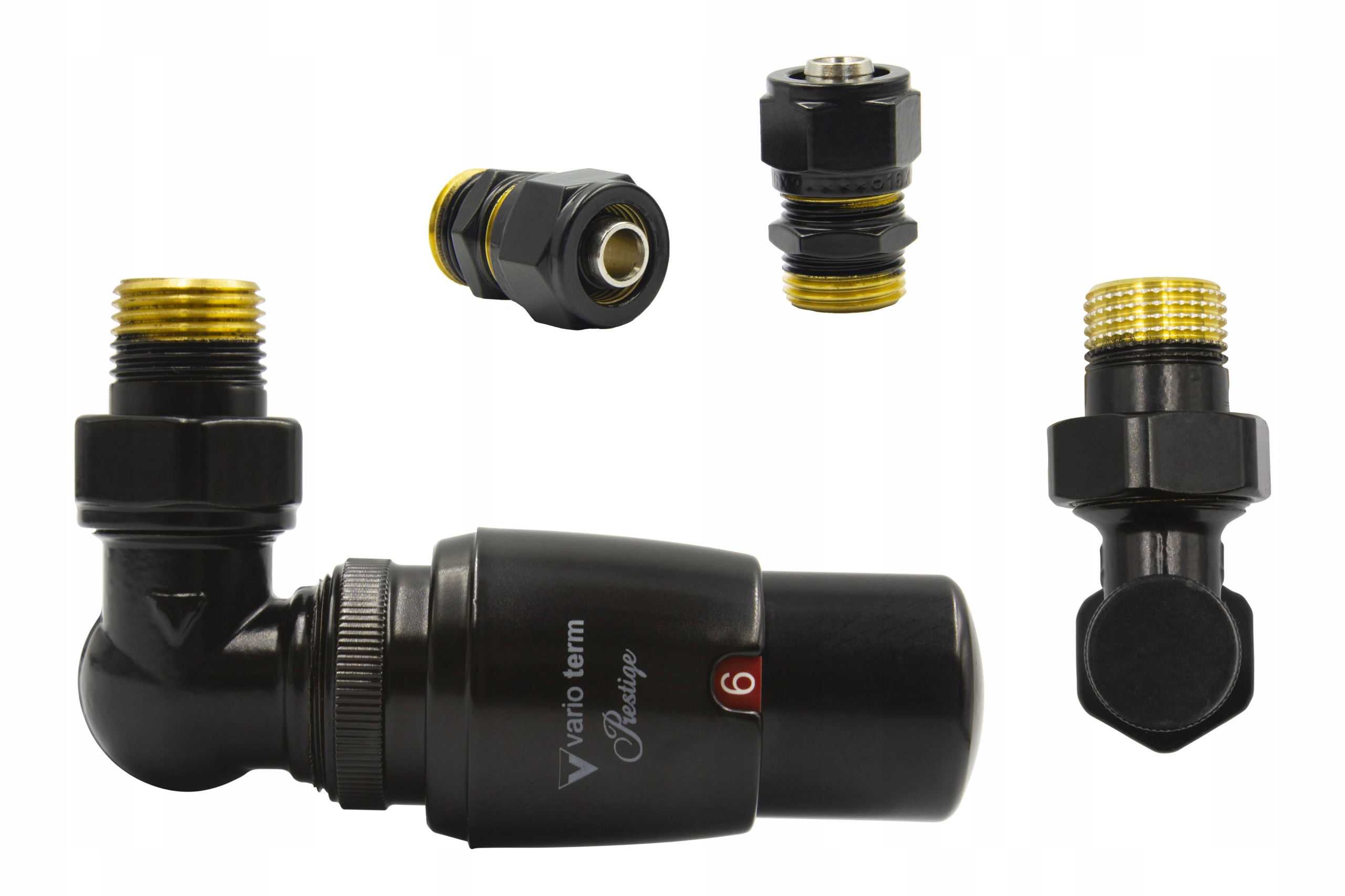 

Zawory term. trójos Master pex16 czarny mat lewy