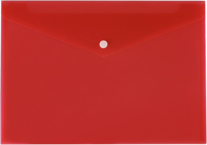 

Teczka kopertowa A4 Biurfol zatrzask czerwona