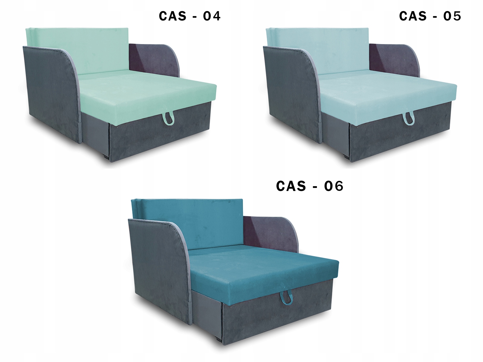 Łóżko dziecięce, fotel rozkładany, sofa rozkładana Powierzchnia spania – szerokość (cm) 71-80 cm