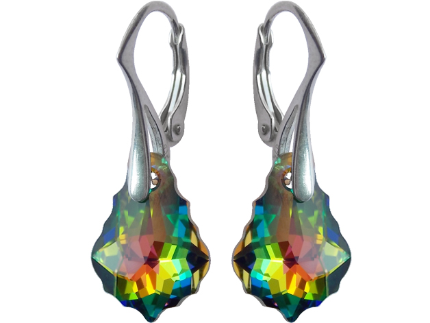 

Kolczyki Swarovski Baroque 16mm Vitrail Medium