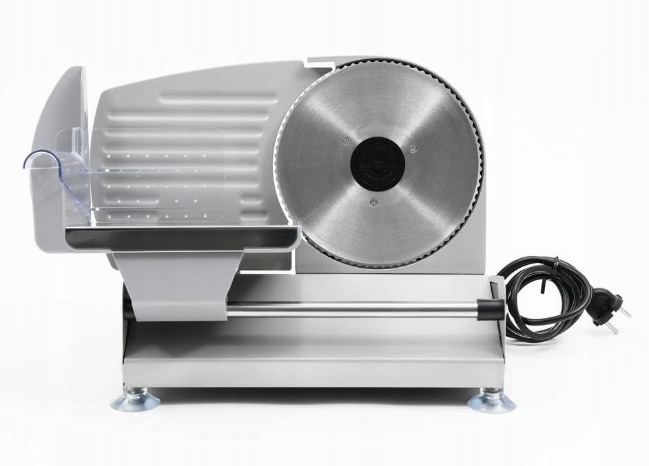 PROFESJONALNA KRAJALNICA METALOWA STALI INOX CHLEBA WĘDLIN SERA WARZYW 150W Model MA 3585