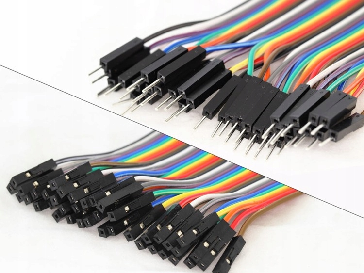 

Przewody Męsko-żeńskie 40 Szt Kable Zworki Arduino