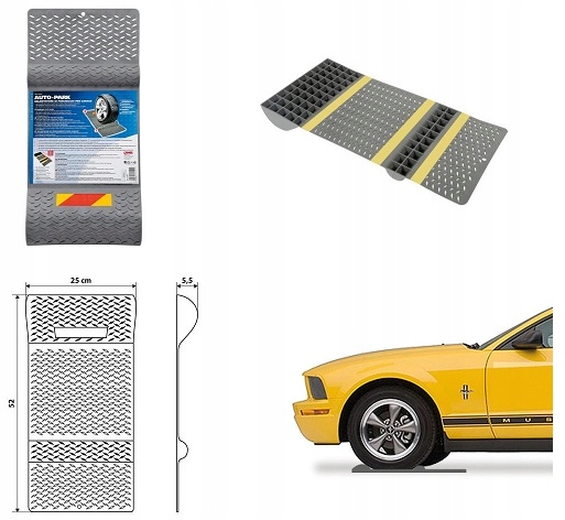 MATA ASYSTENT PARKOWANIA POD KOŁO KLIN GARAŻ Długość 52 m