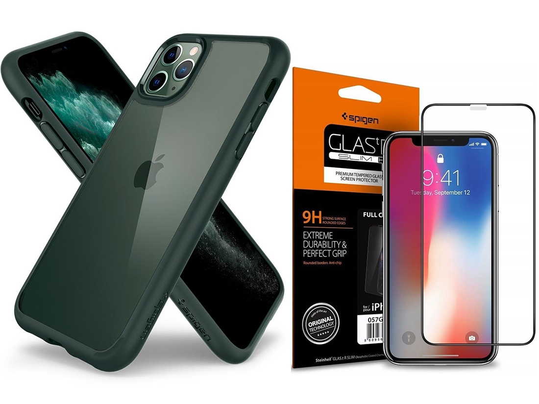 

Spigen Ultra H. Etui Do Iphone 11 Pro +szkło Fc