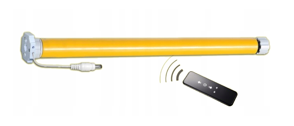 BATERYJNA ROLETA DZIEŃ I NOC SILNIK MIO COMFORT Wzór gładki