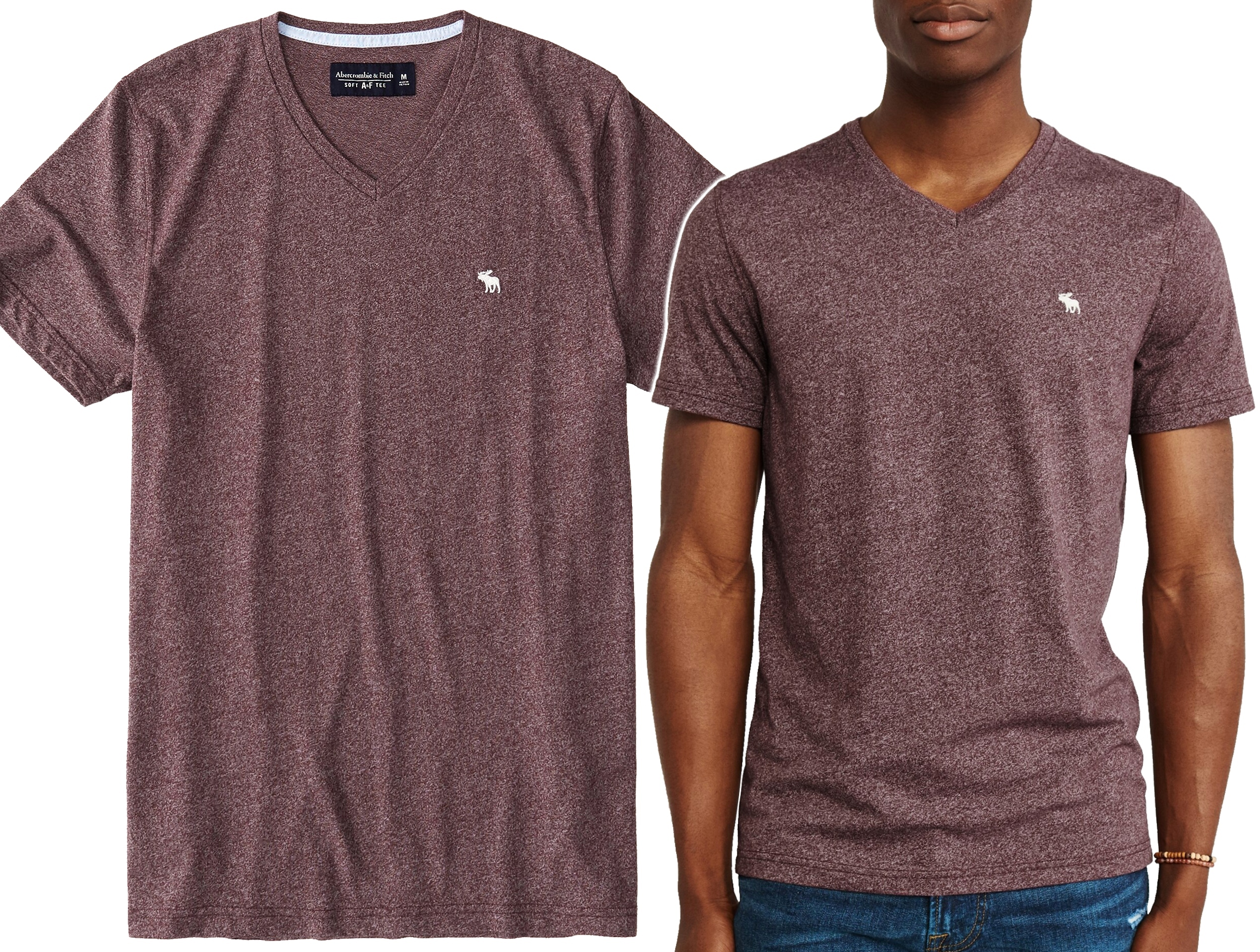 

Abercrombie Hollister T-Shirt V-Neck Usa M