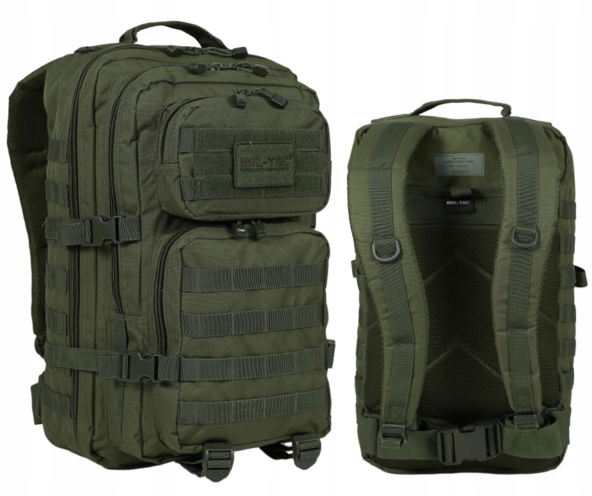 

Mil-tec Us Assault Taktyczny Plecak 36L Olive