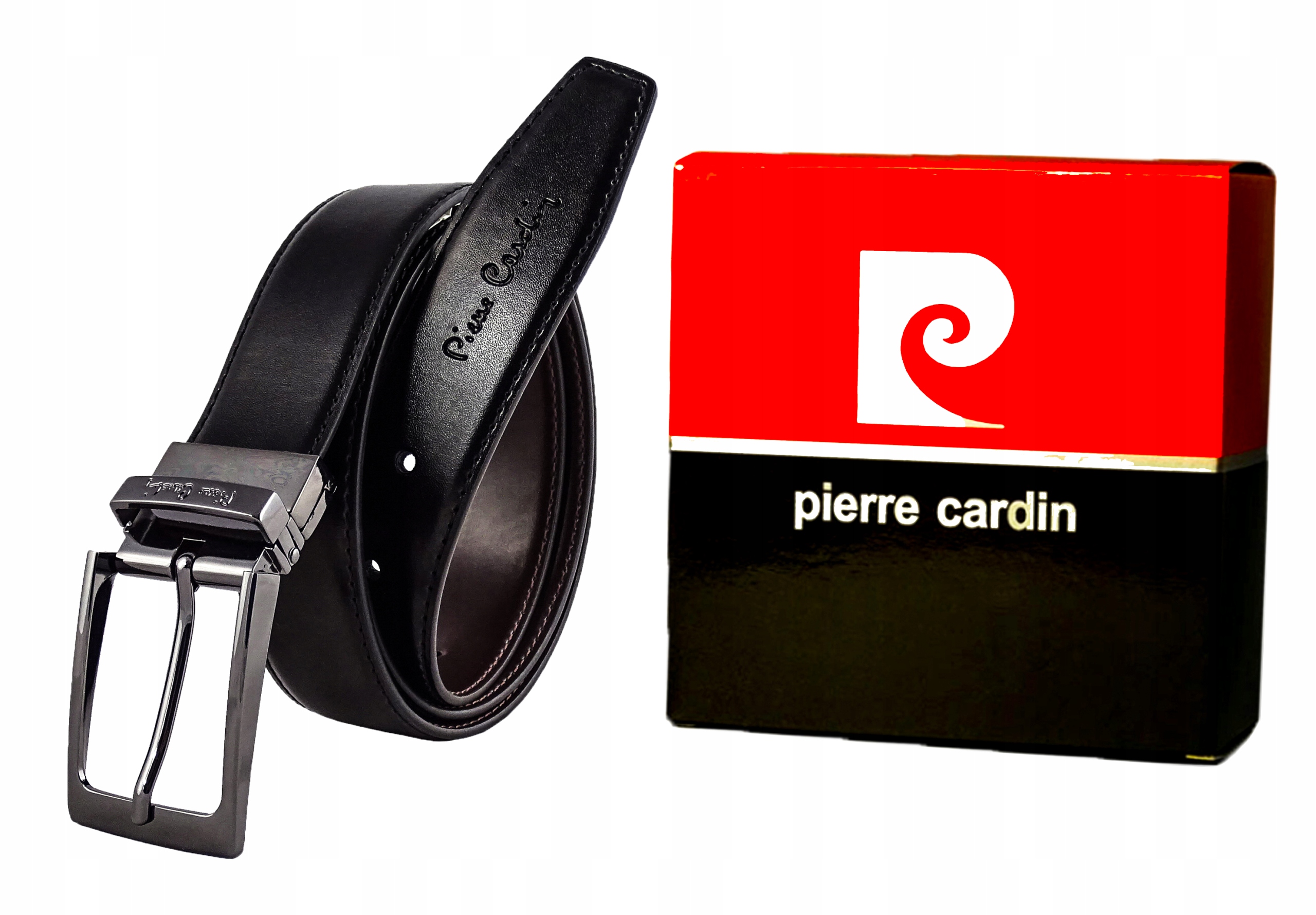

Solidny Uniwersalny Pasek Męski Pierre Cardin