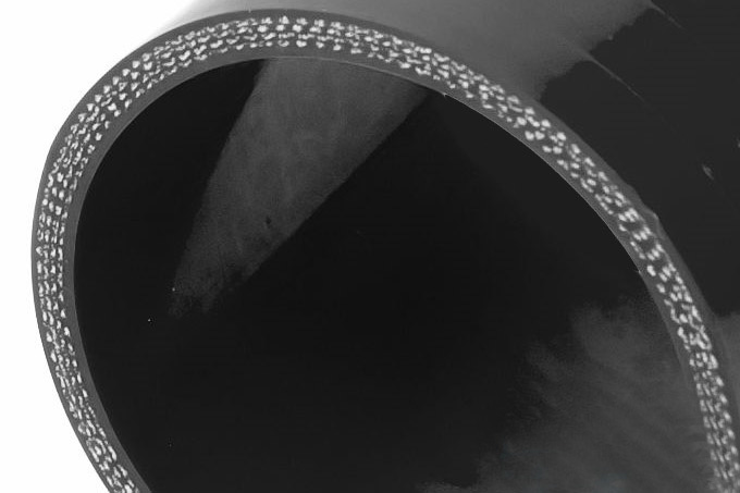 Sp76 - Муфта, силиконовая трубка дл. 100см - 76мм-черная