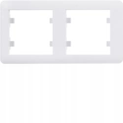 HAGER LUMINA SOUL RAMKA 2-KROTNA BIAŁA WL5220