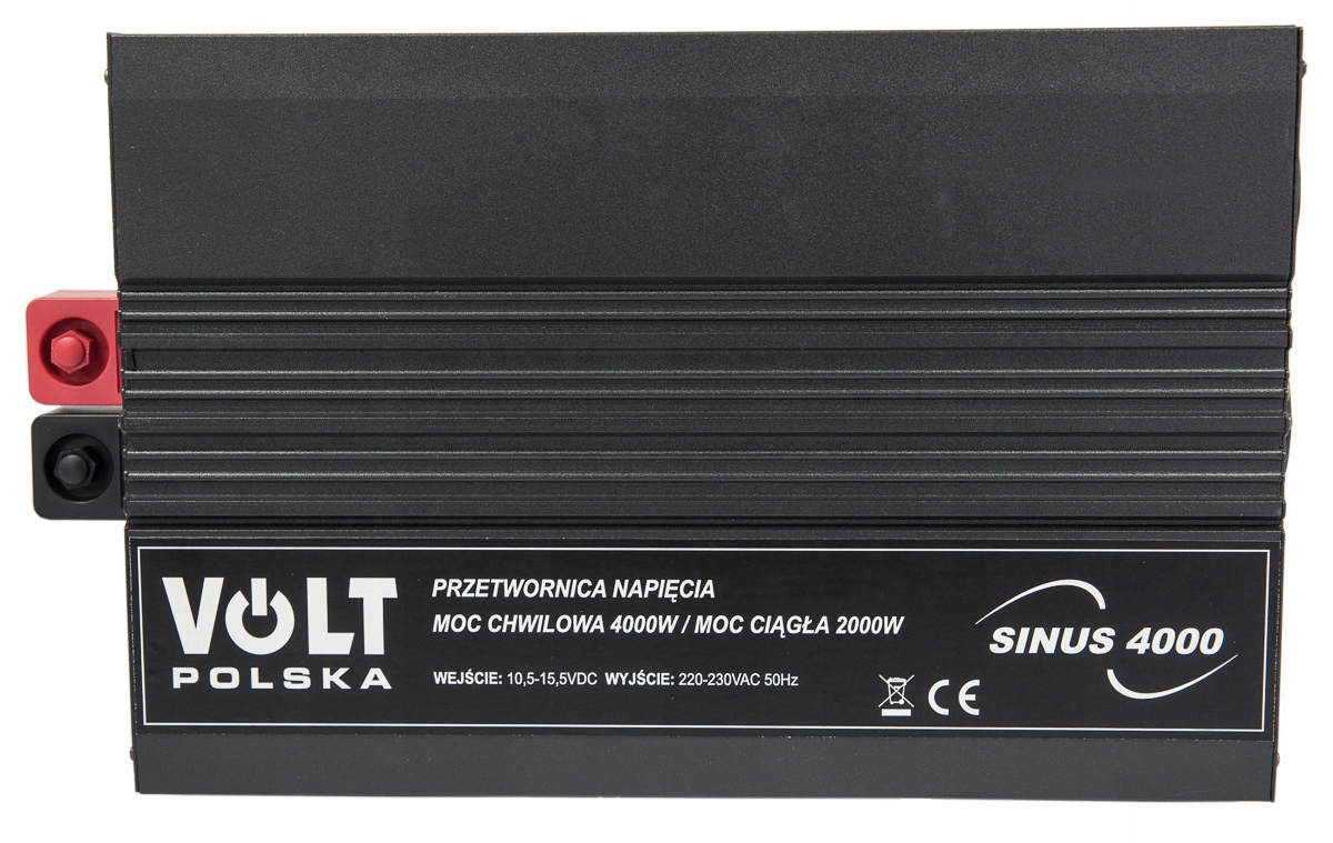 PRZETWORNICA PRADU NAPIECIA SINUS 12V 230V 4000W EAN 5903111886288