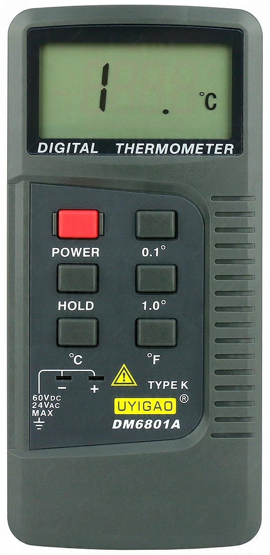 

Miernik Temperatury Termometr DM6801A +termopara K