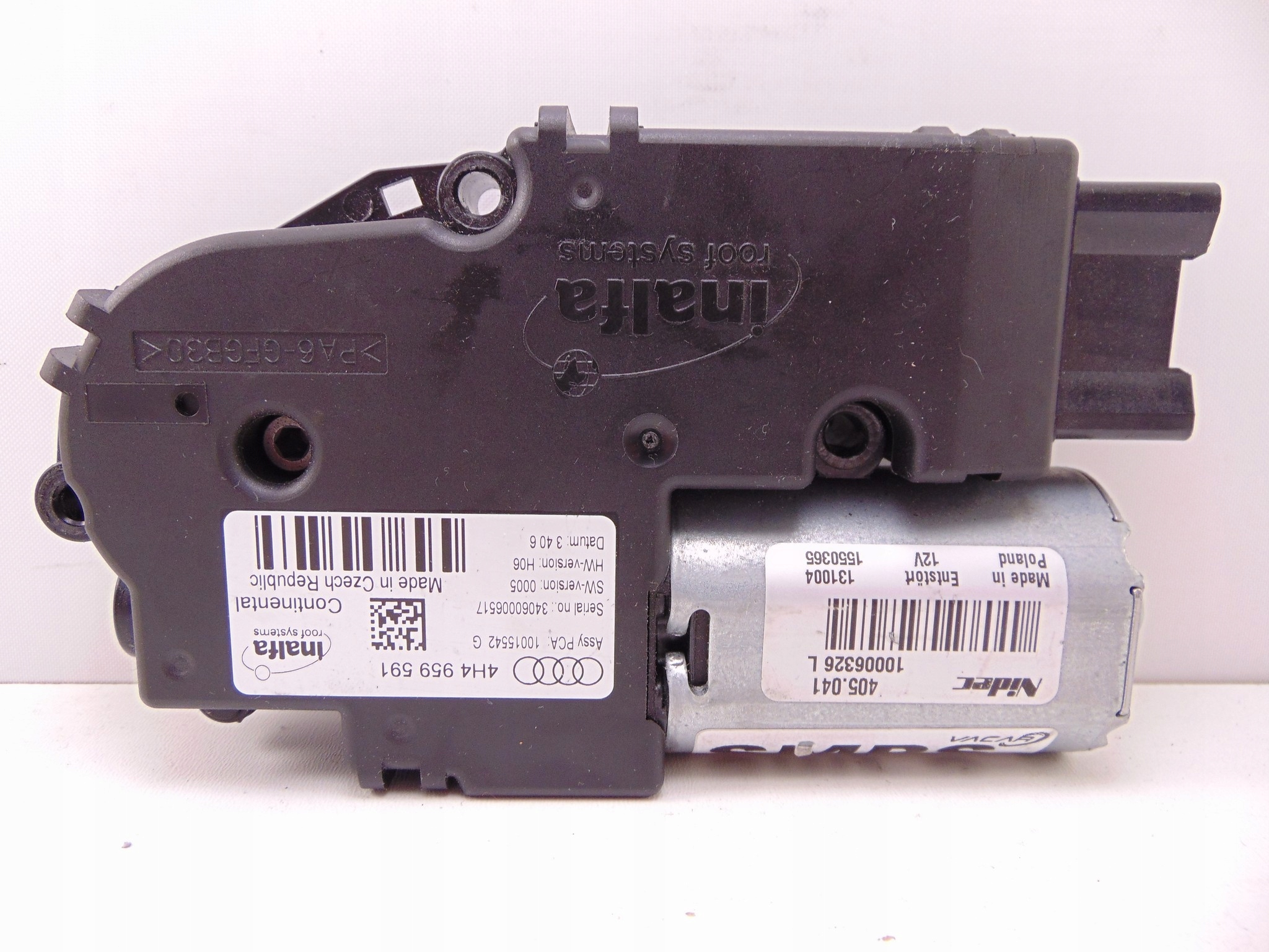 4H4959591 - NDOW MOTOR AUDI A8 D4 LONG