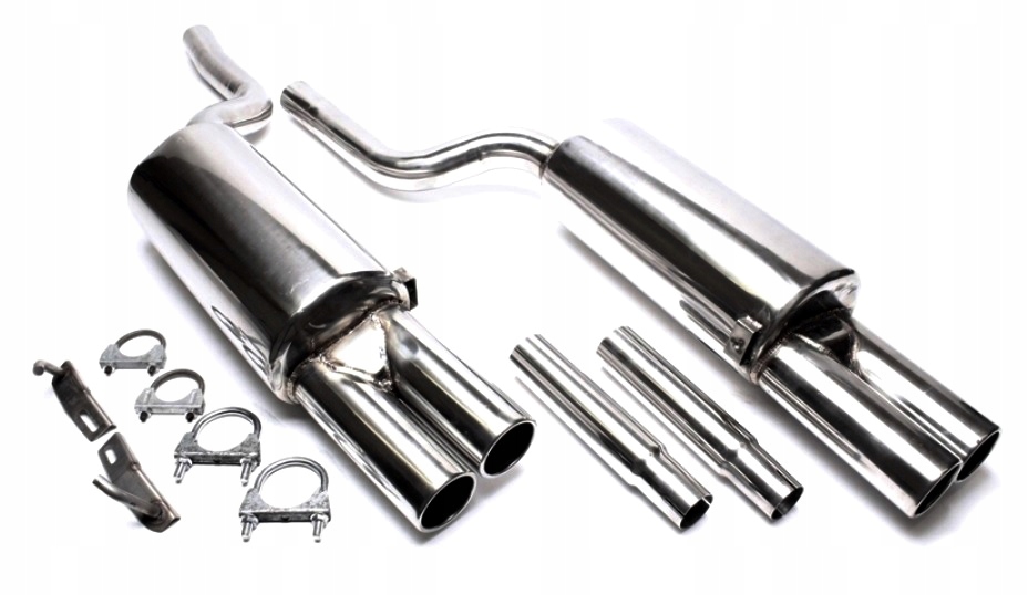 EVOA6QAE276 - AUDI A6 C5 quattro спортивна вихлопна система 2x76mm