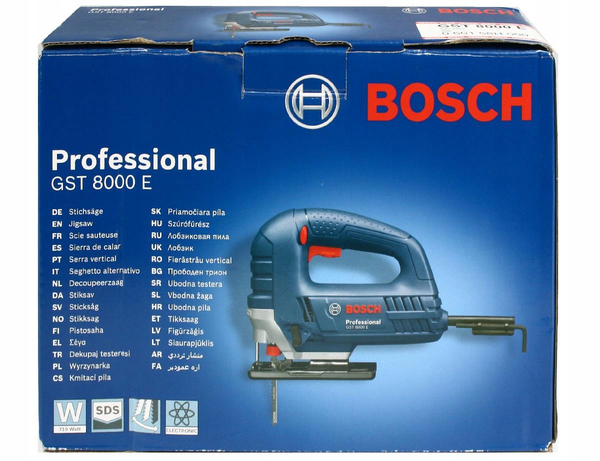 BOSCH SIERRA CALAR 710W GST 8000 E