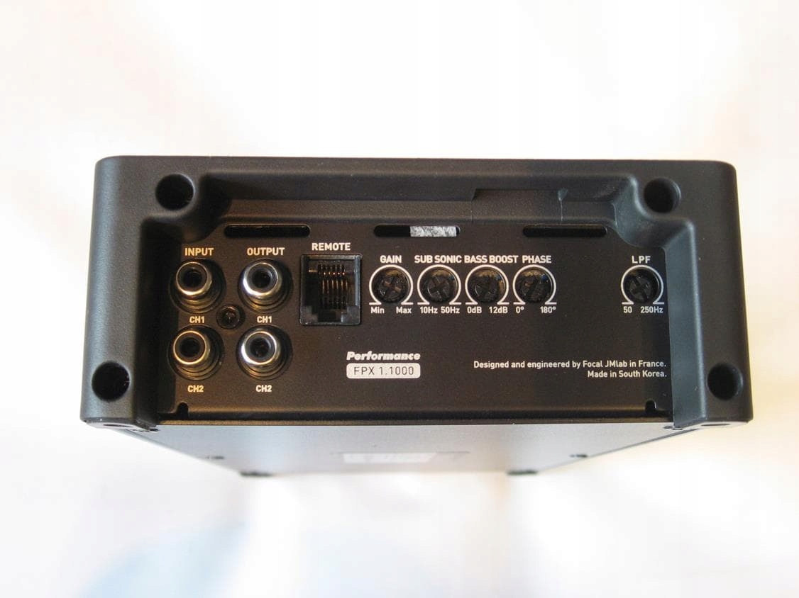 FOCAL FPX 1.1000 HIGH-END DO BASU NOWOŚĆ 1000W RMS Marka Focal