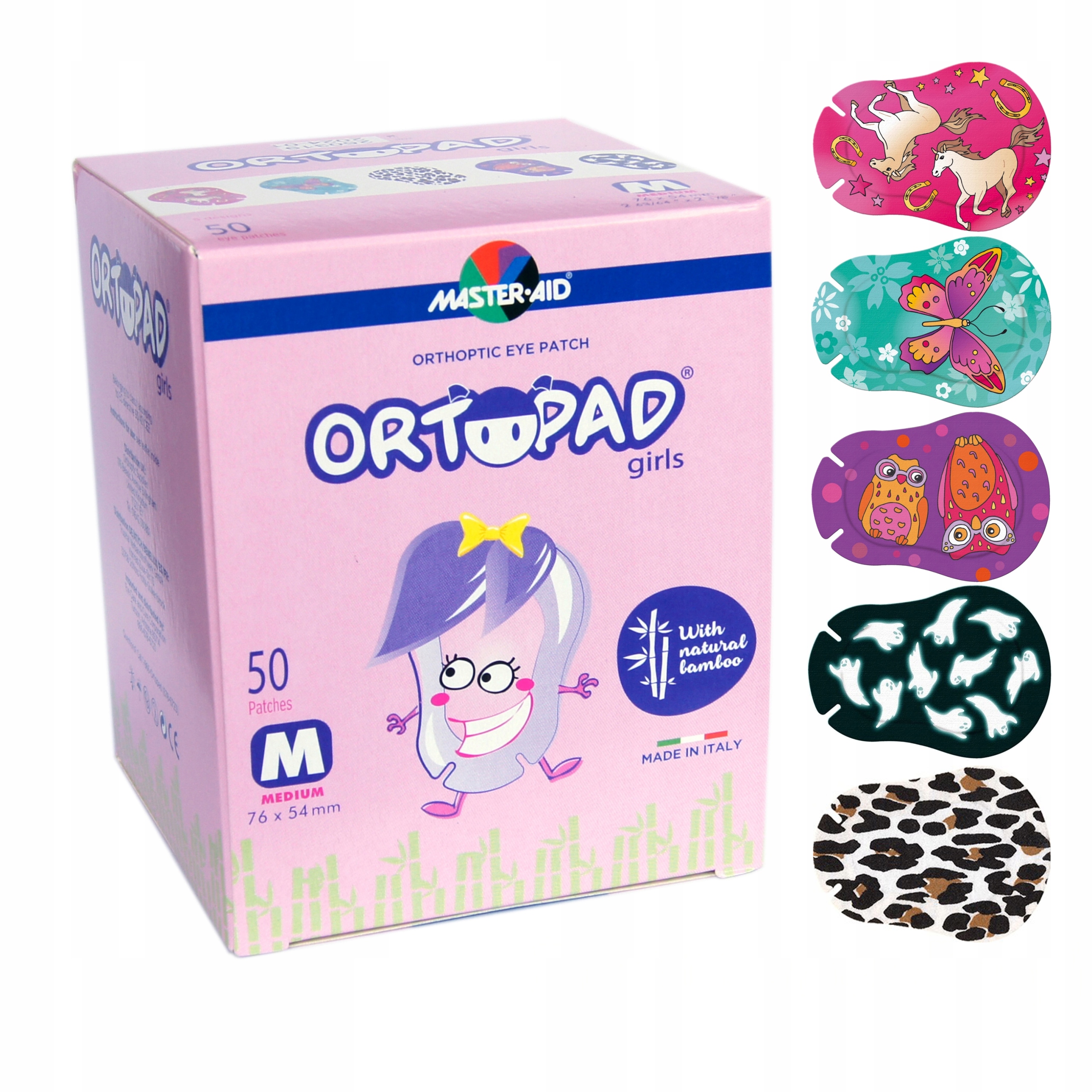 

Ortopad Duży Wzór Girl Medium Plaster Na Oko