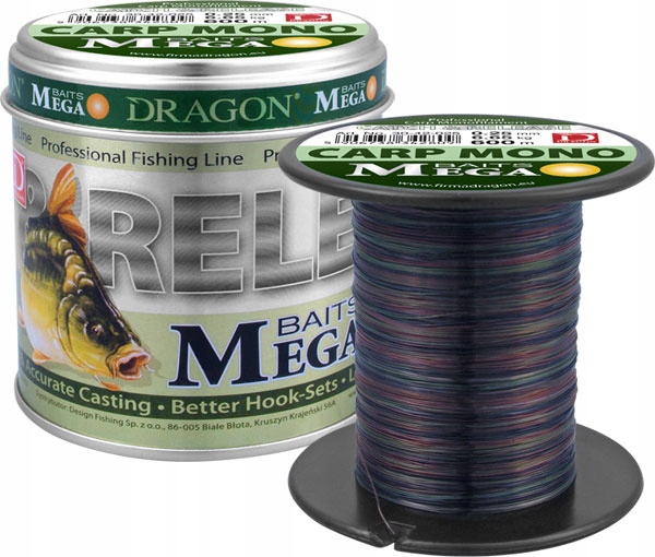 Żyłka Dragon MegaBaits Carp Mono 600m 0.20mm