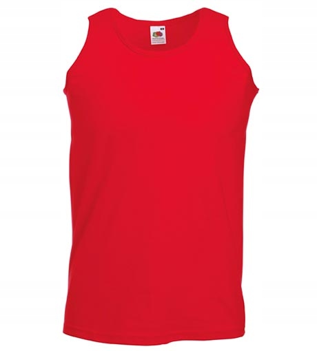 

Fruit Koszulka Bez Rękawów Athletic Vest Red XXL