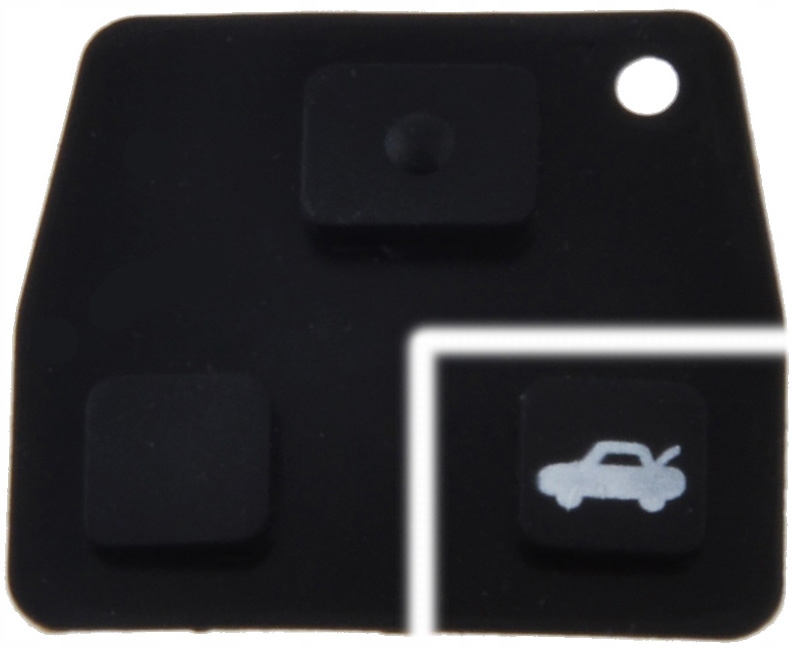 Przyciski Kluczyk TOYOTA YARIS AVENSIS COROLLA RAV Numer katalogowy części gum01