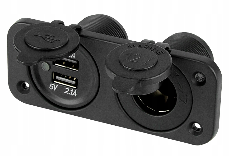 

Gniazdo zapalniczki z ładowarką 2x Usb do Quada