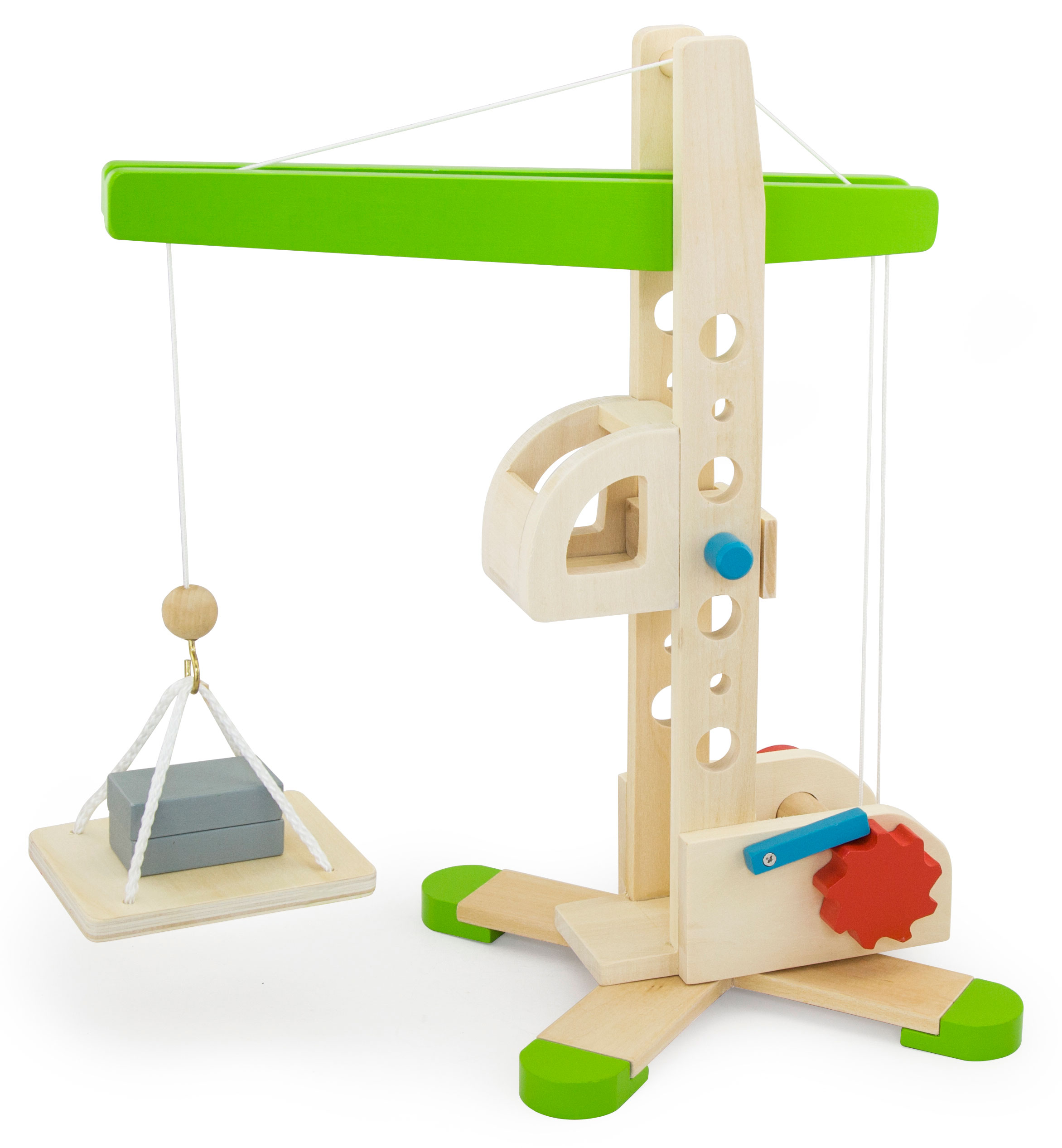 

Viga Drewniany Dżwig Żuraw Zestaw Konstrukcyjny