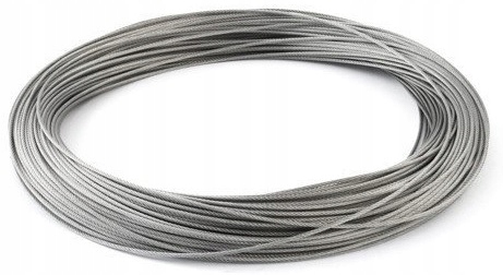 

Linka stalowa nierdzewna Inox Aisi 316 fi 3 mm