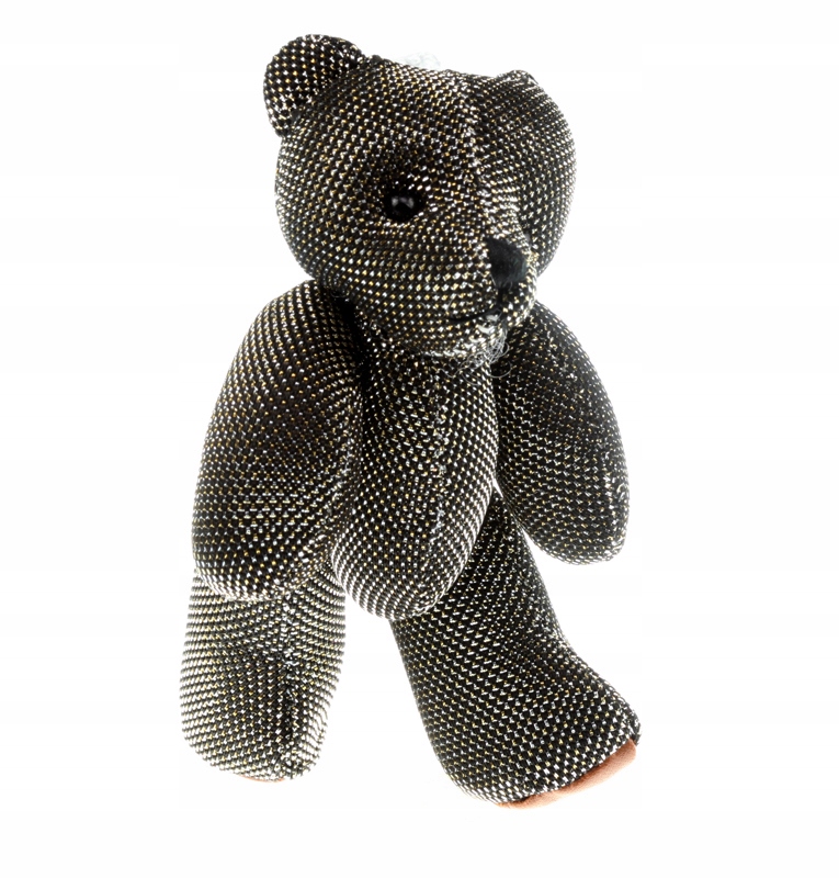 

R20-3 Miś Zawieszka Tkanina Misiu 12cm Brelok