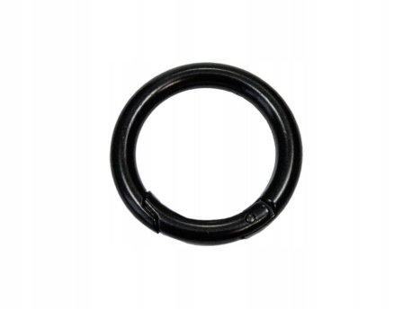 

Kółko metalowe otwierane 30 32 mm kaletnicz czarne