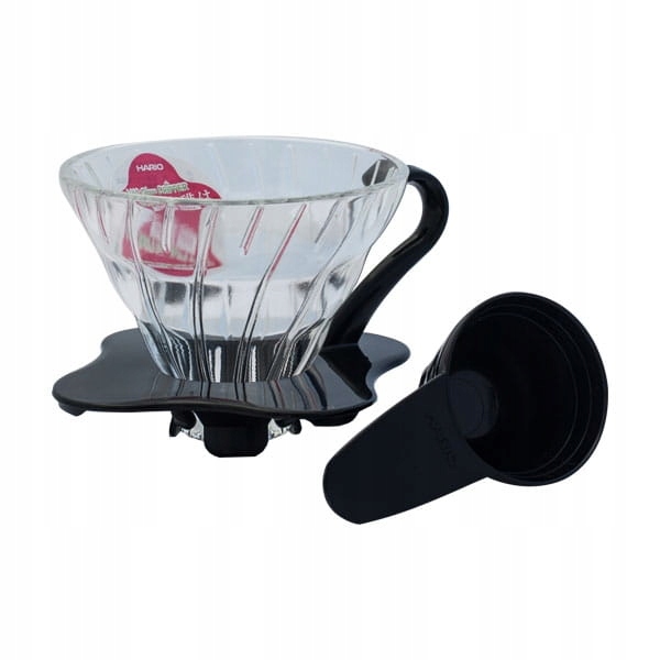 

Hario Drip szklany czarny V60 02 kwadratowy