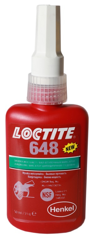 Klej anaerobowy Loctite 648 50ml Nie Chiński Jak U Innych!