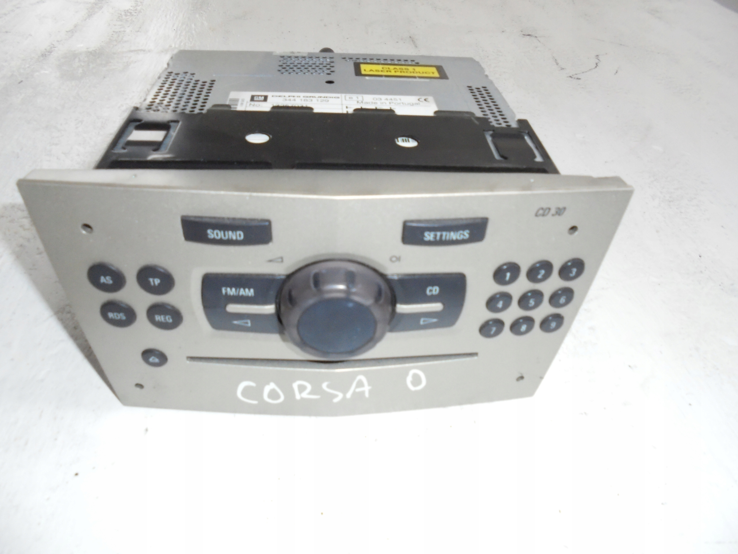 13257031 344183129 - OPEL CORSA D РАДІО CD MP3 06-14R