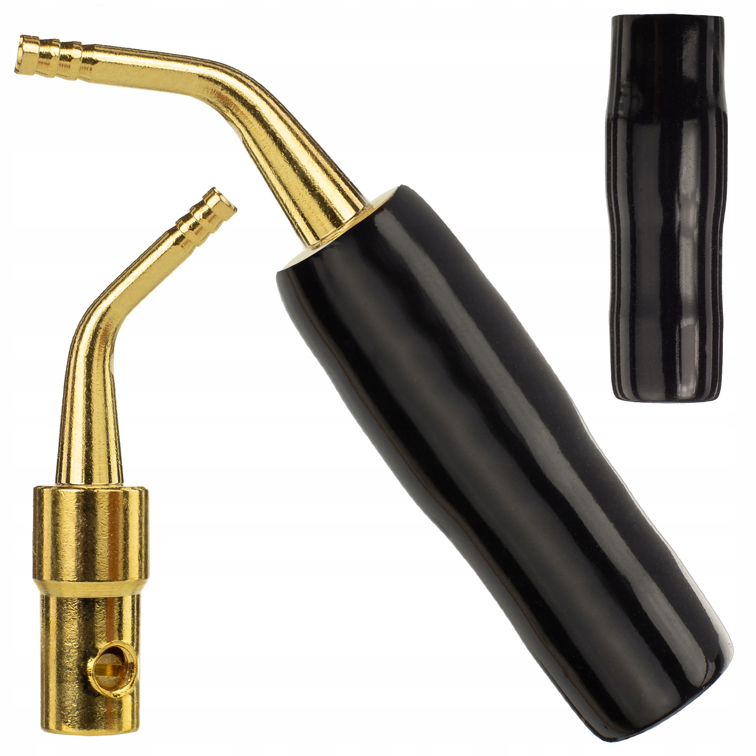 

Auda Wtyk głośnikowy typu Szpilka kątowy Czarny