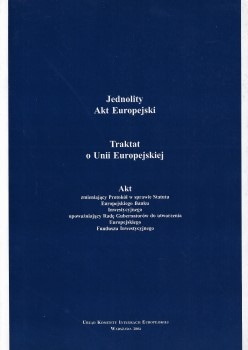 Traktaty Unii Europejskiej tom VII